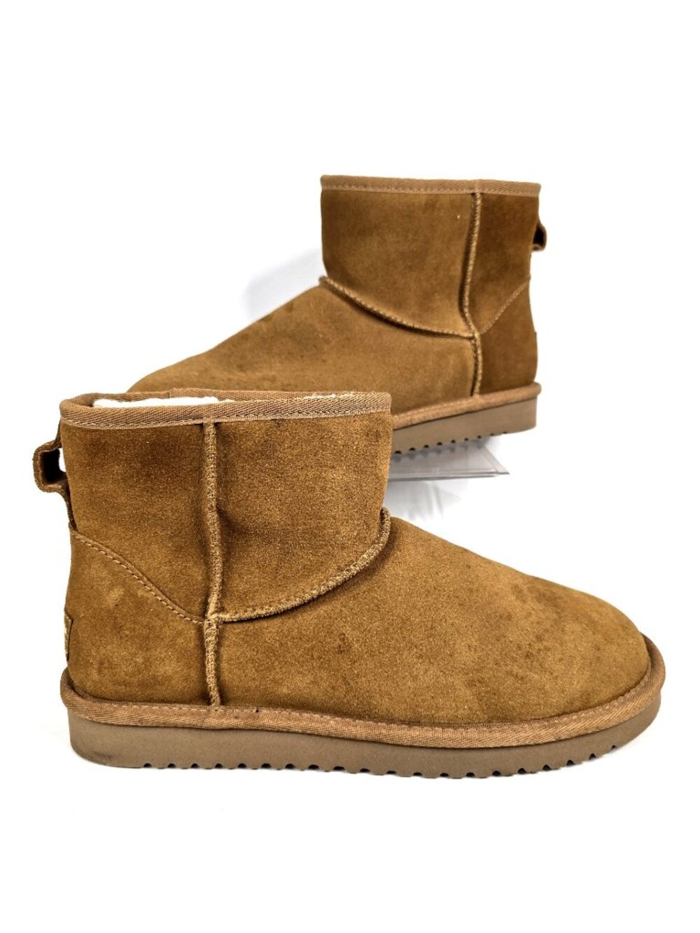 Koolaburra by UGG 1114851 Koola Mini II Tan Suede Boots Women's Size 8